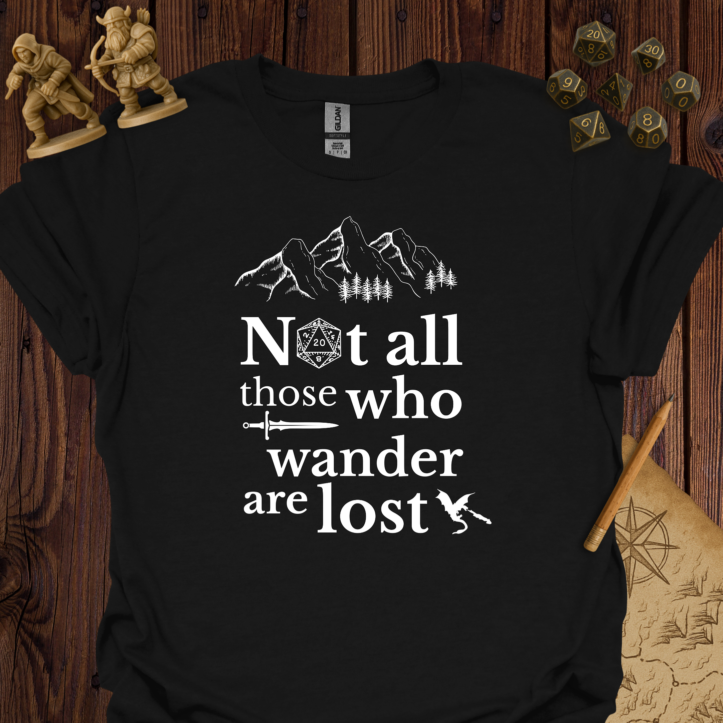 Not all those who wander are lost
