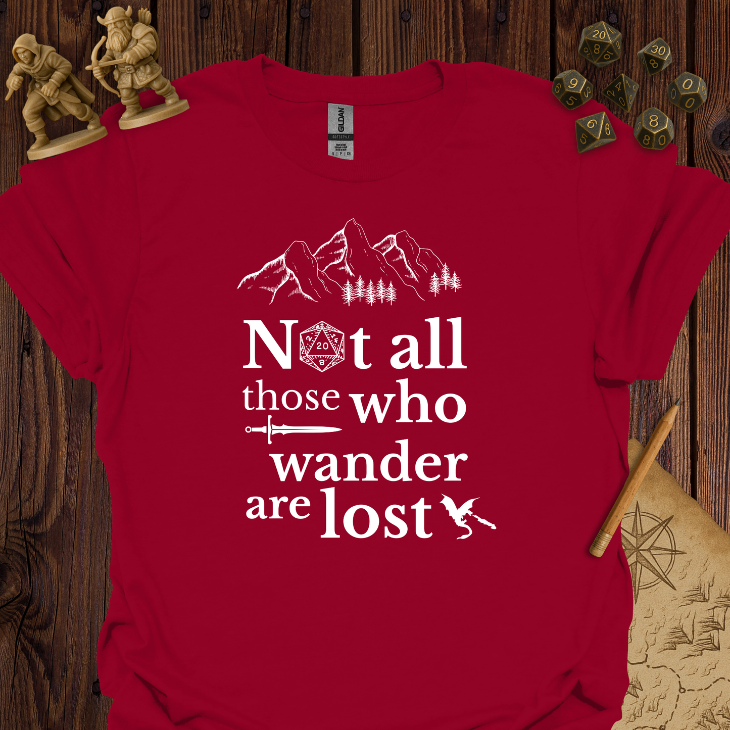 Not all those who wander are lost