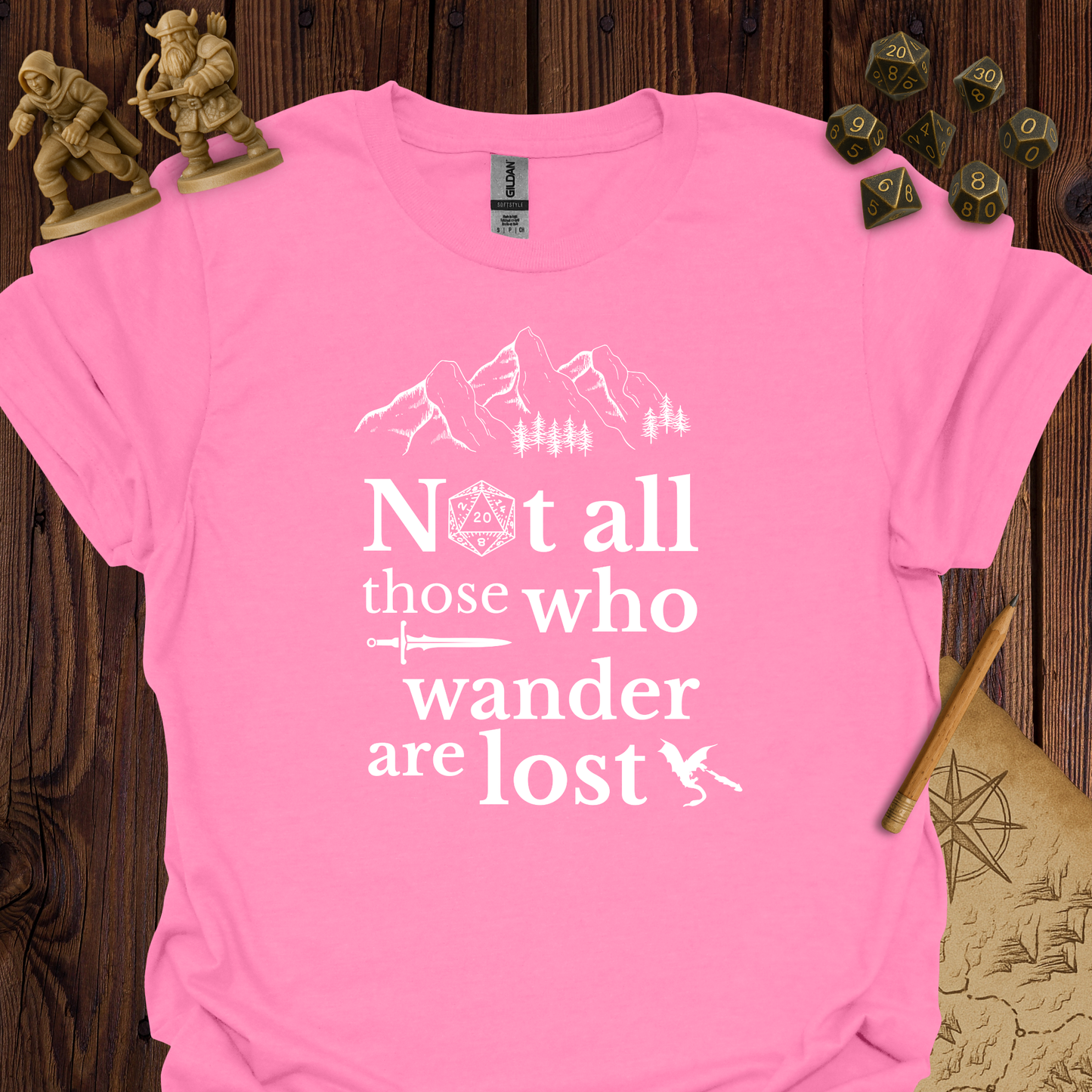 Not all those who wander are lost
