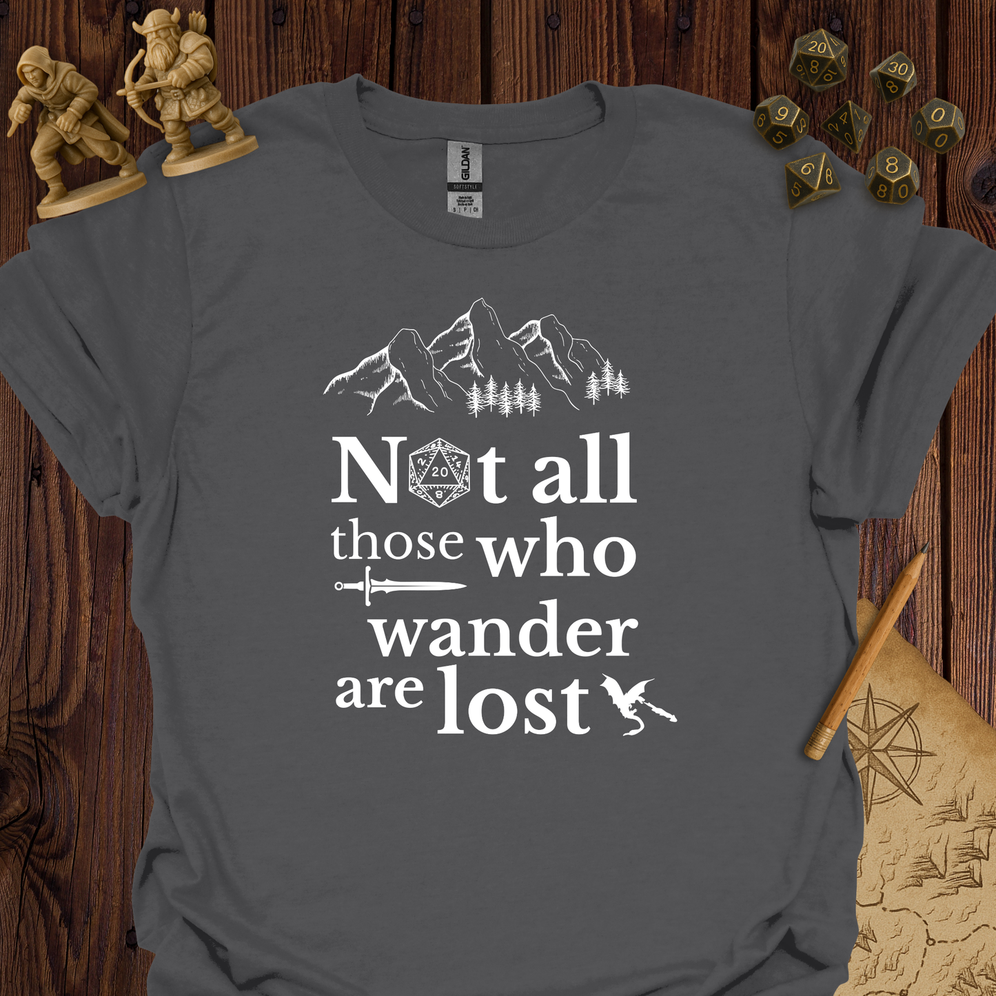 Not all those who wander are lost