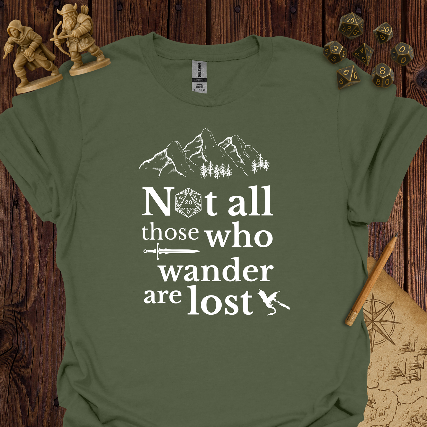 Not all those who wander are lost