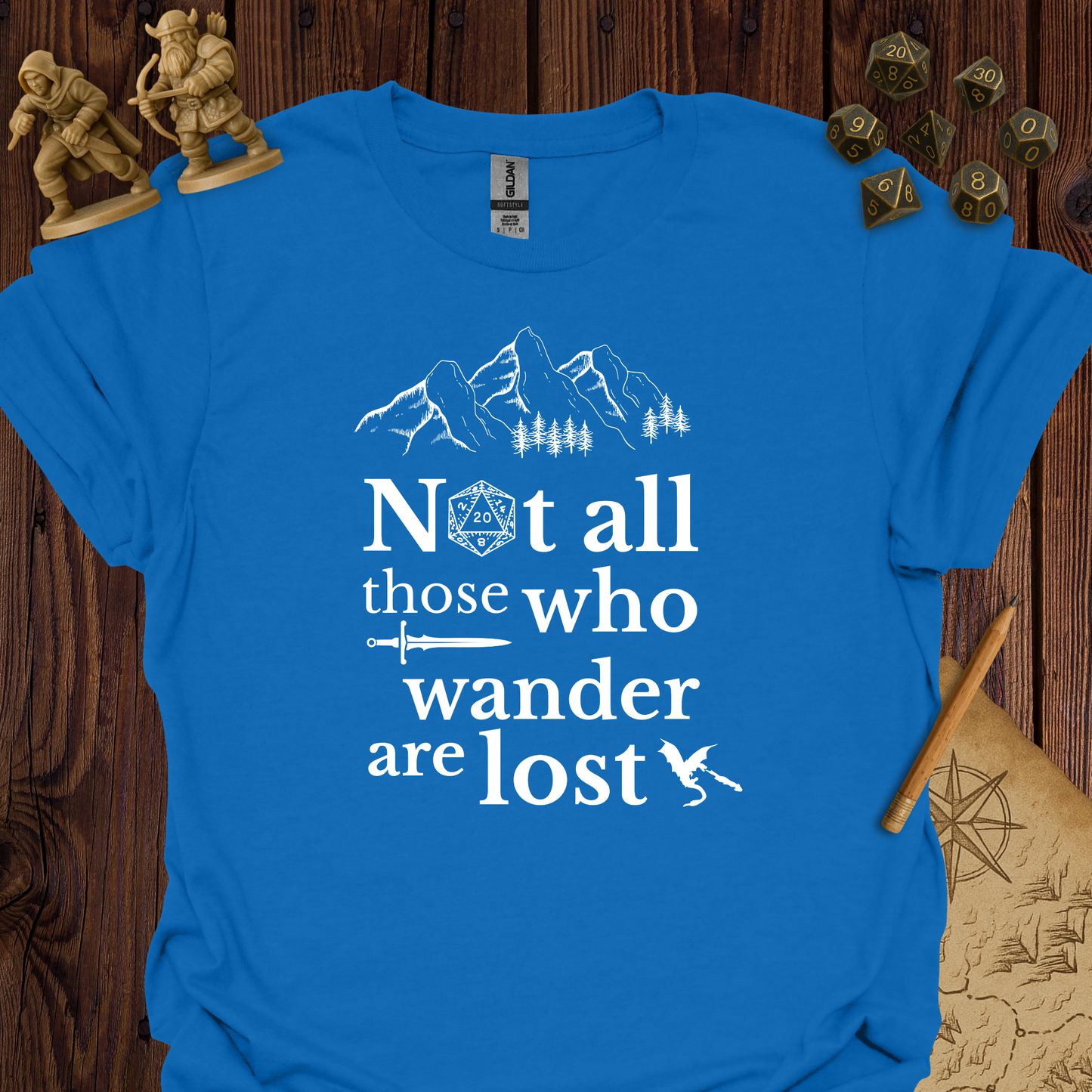 Not all those who wander are lost